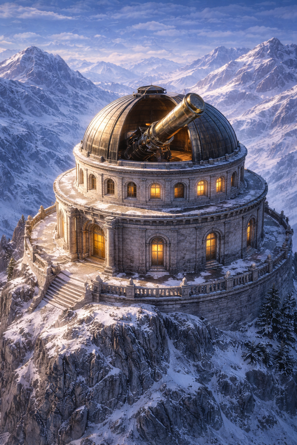Alfadin Mountain Observatory region