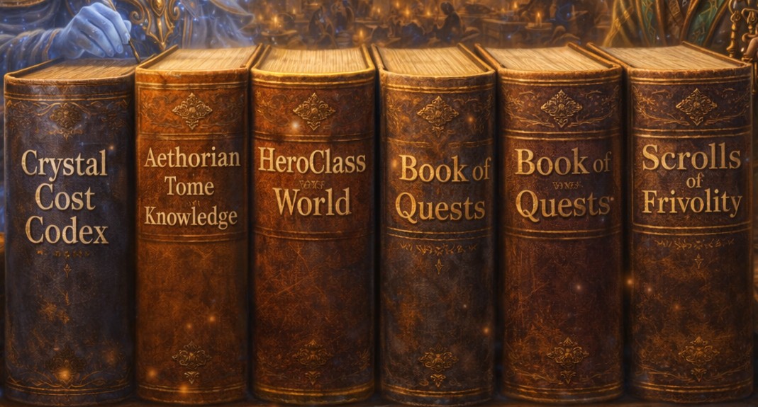 Leather-bound books