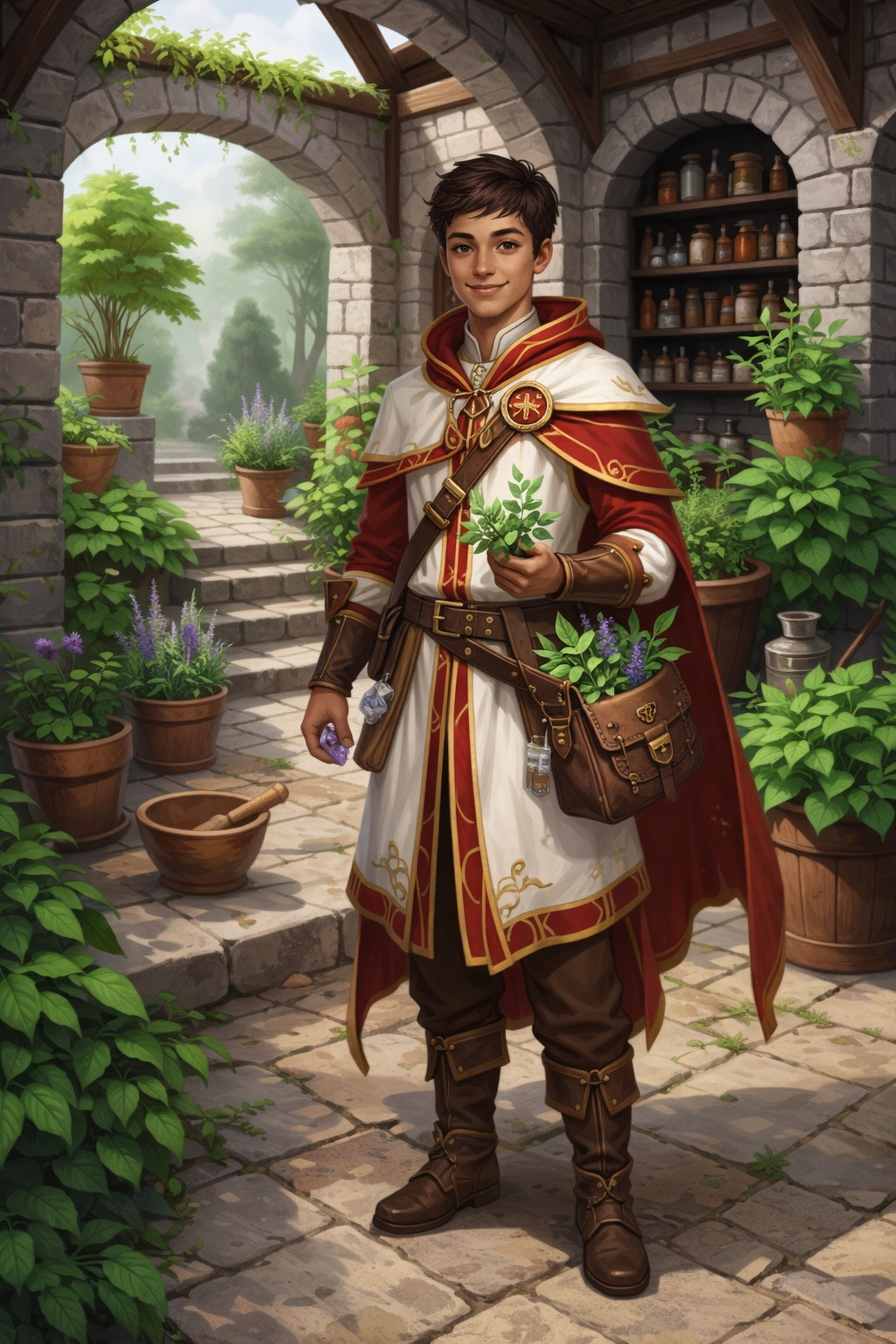 Healer character