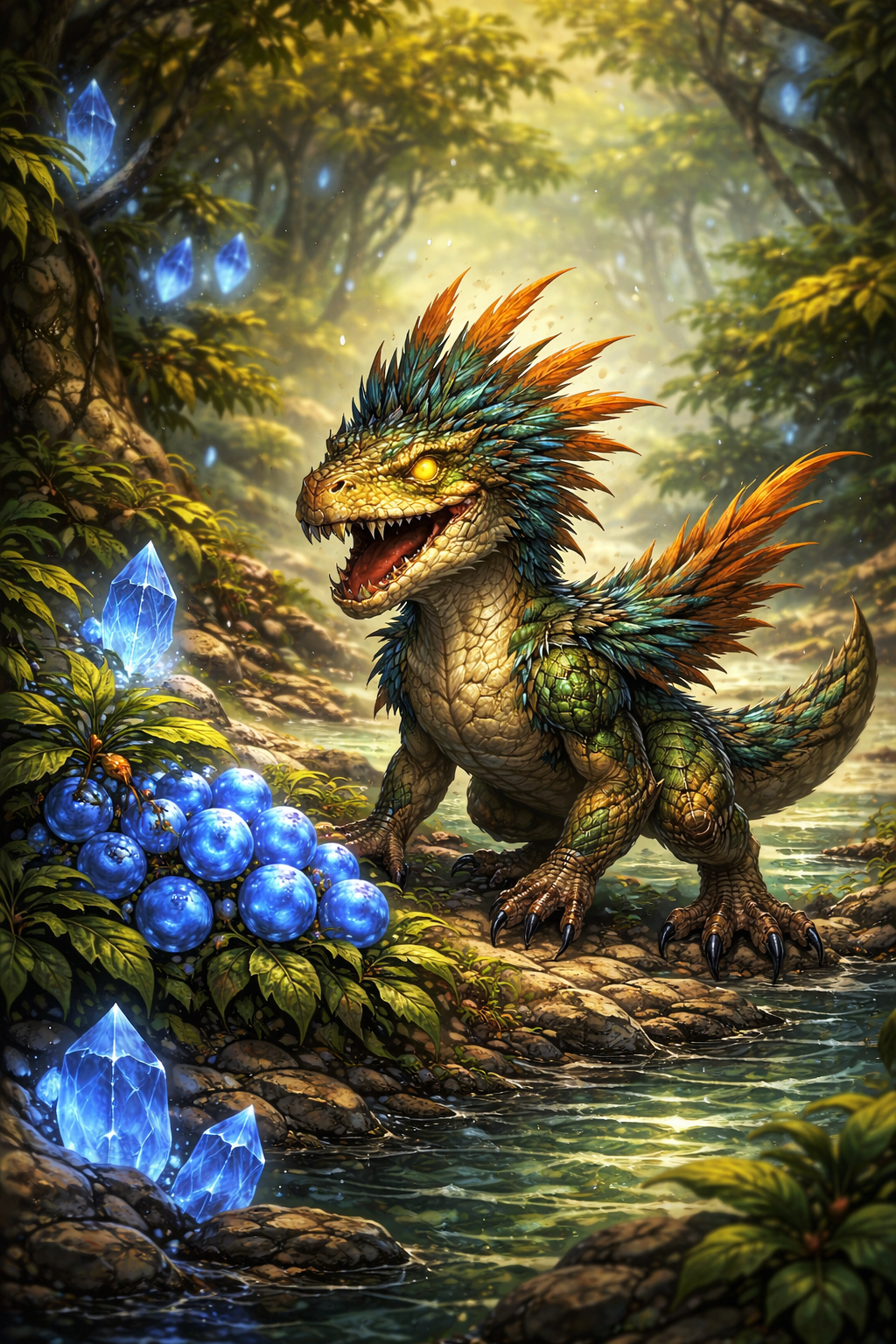 Longmouth Tyra in undergrowth habitat