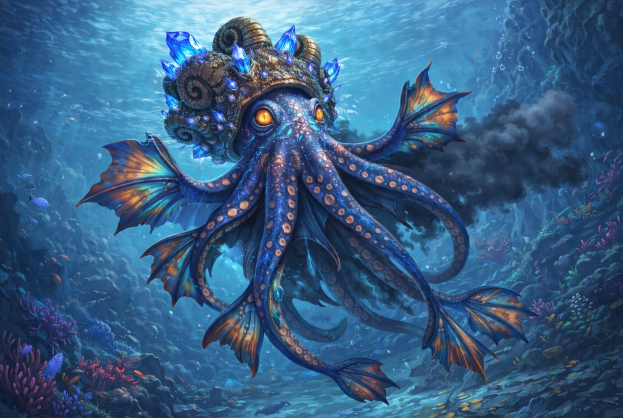 Zargos Hexafins in ocean habitat