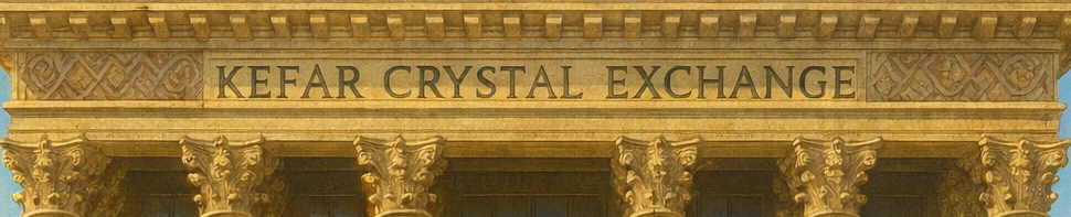Kefar Crystal Exchange banner